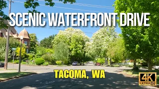 Tacoma 4K Scenic Drive - Stadium District Historic Homes Ruston Way Waterfront Point Defiance