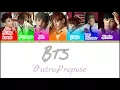 Lagu BTS 'Outro: Propose' Color Coded Lyrics