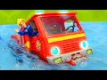 Download Lagu A Toy Fire Truck gets Rescued from the Lake