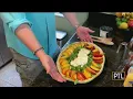 Cooking With The Crew Peach Burrata Arugula Salad