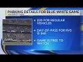 Parking festival details for Penn State s Blue-White Game