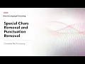 14 Special Chars removal or punctuation removal