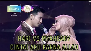 Download Hari putra vs myahery da asia 6: cintai aku karena allah buat baper satu studio MP3