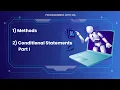 Learn Python Methods Conditional Statements in Urdu Hindi Beginner Friendly