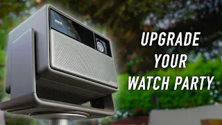 The BEST Soccer Watch Party Tech! - Projectors, Robots, & More!