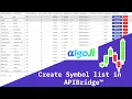 Download Lagu Creating Symbol List in APIBridge || Symbol Mapping for Cash in APIBridge