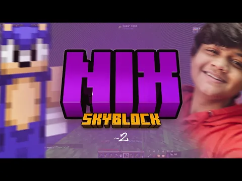 Minecraft server video for Nix SkyBlock