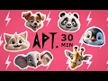 Download Lagu APT. 30 minutes | Animal Version for Baby \u0026 Kids | 可愛動物版 | 兒歌動畫