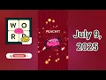 WordBrain Brainy s Clue Hunt Event July 9 2025 - All Parts Full Gameplay Solutions