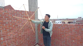 طريقه عمل طائرة ورقيه من الالف الى الياء طيارة شعبيه احترافيه اشترك فالقناه وفعل الجرس 