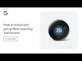 How to install and set up Nest Learning Thermostat 4th gen