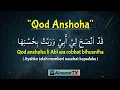 Download Lagu Sholawat Qod Anshoha Li Abi - Lirik Arab dan terjemahan.