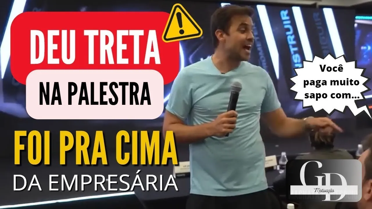 PABLO MARÇAL DISCUTIU E FICOU FEIO PRA EMPRESÁRIA QUE O CONFRONTOU