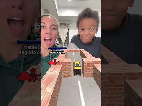 Omg! 😱 Mom and Son trying voice challenge!! #shorts #hilarious