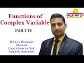Milne s Thomson Method to find analytic function