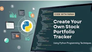 Python Stock Portfolio Tracker Project Real-Time Management Project using python