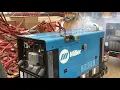 2017 Miller Trailer Mounted Welding Generator Big Blue 400 Pro
