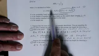 Quality Engineering Average Run Length
