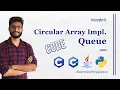 3 Circular Array Impl Of Queue Code DS Algo Interview Preparation C Java Python