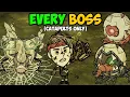 Defeating EVERY Boss with TURRETS RE-WORKED Winona