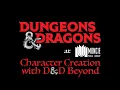 D D Character Creation Tutorial with D D Beyond