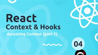 React Context Hooks Tutorial - Accessing Context part 1
