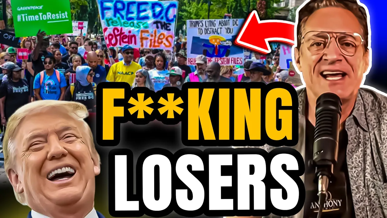 "The place is an absolute S***HOLE!" -Anthony Cumia GETS HONEST about Donald Trump's D.C. TAKEOVER
