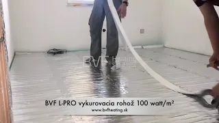 BVF L-PRO vykurovacia rohoz 100 watt-m