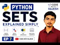 Python Sets Explained Simply Python Tutorial for Beginners