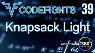 Knapsack Light CodeFights Intro Algorithm JavaScript Solution and Breakdown