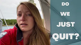 SHOULD WE JUST QUIT?👎🤬Forced to ABORT our FIRST SAIL | Hallberg Rassy 352 | Sailing Joco EP100