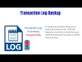 How to Backup Transaction Log SQL Server