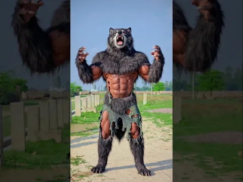 भेड़िया आ गया 😱 #funny #monster #shorts