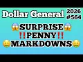 2026 Dollar General Couponing NEW PENNIES SURPRISE PENNY MARKDOWNS MUST WATCH