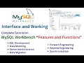 MySQL Workbench Interface and Working Functions - SQL Development Data Modeling S Administration