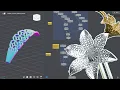 Timelapse How to design Gradient Lattice Structure using SurfaceCellMap and Ramp Node