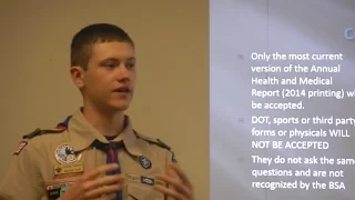BSA Medical Forms for Unit Leaders March Neusiok District Roundtable presentation
