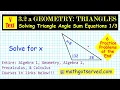 3 2 a Geomtery Triangle Sum Theorem Learn How need Mathgotserved vtext Need to know Teachers Pay Kut