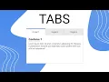 Create Tabs with React