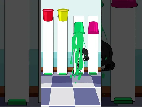 KPop Demon Hunters Challenge: HELP Rumi Tries to Find the Right Color #kpopdemonhunters #shorts