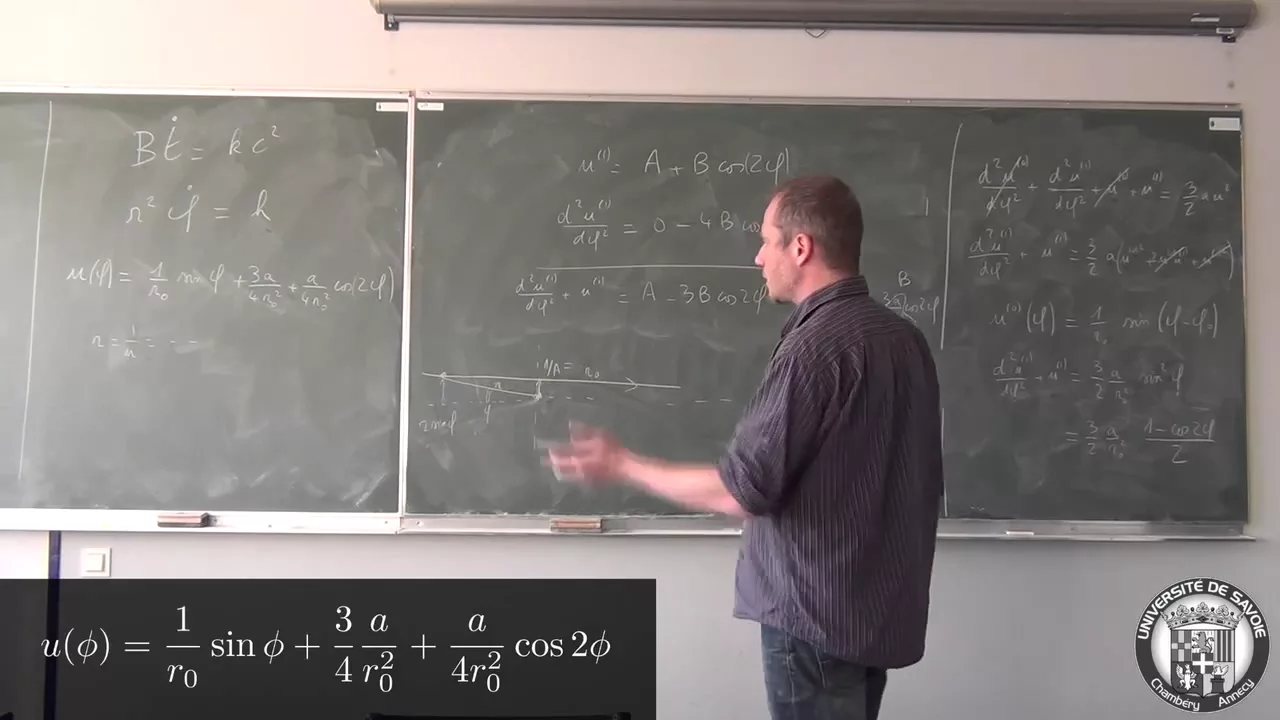 cours #15 d'introduction à la relativité générale