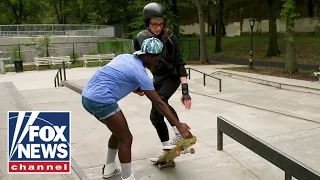 Kat Timpf attempts to learn how to shred without ending up in the hospital
