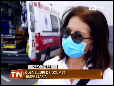 Ambulancias equipadas y hospital móvil para atender la emergencia del Covid 19