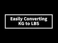 Easily Converting KG to LBS Powerlifting Tips