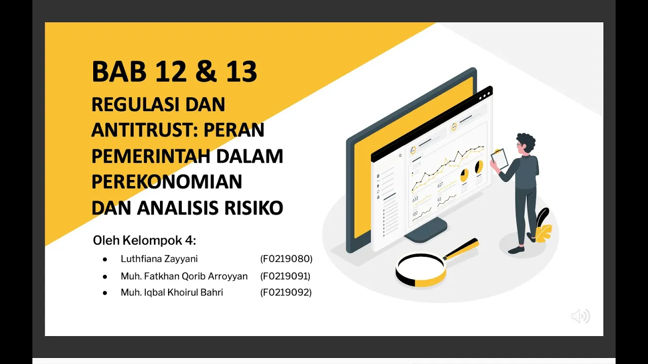 EKONOMI MANAJERIAL - REGULASI DAN ANTRITRUST: PERAN PEMERINTAH DALAM PEREKONOMIAN