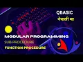 QBASIC Sub Procedure in Nepali Language