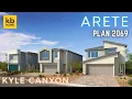 Arete in Kyle Canyon by KB Home New Homes for Sale at in Northwest Las Vegas Plan 2069 at 482k