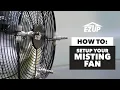 E-Z Event System Misting Fan Kit for E-Z UP Canopy Tents - Instructions