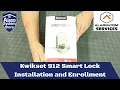 Kwikset Smartcode 912 Z-wave lock Installation and Enrollment on Alarm com