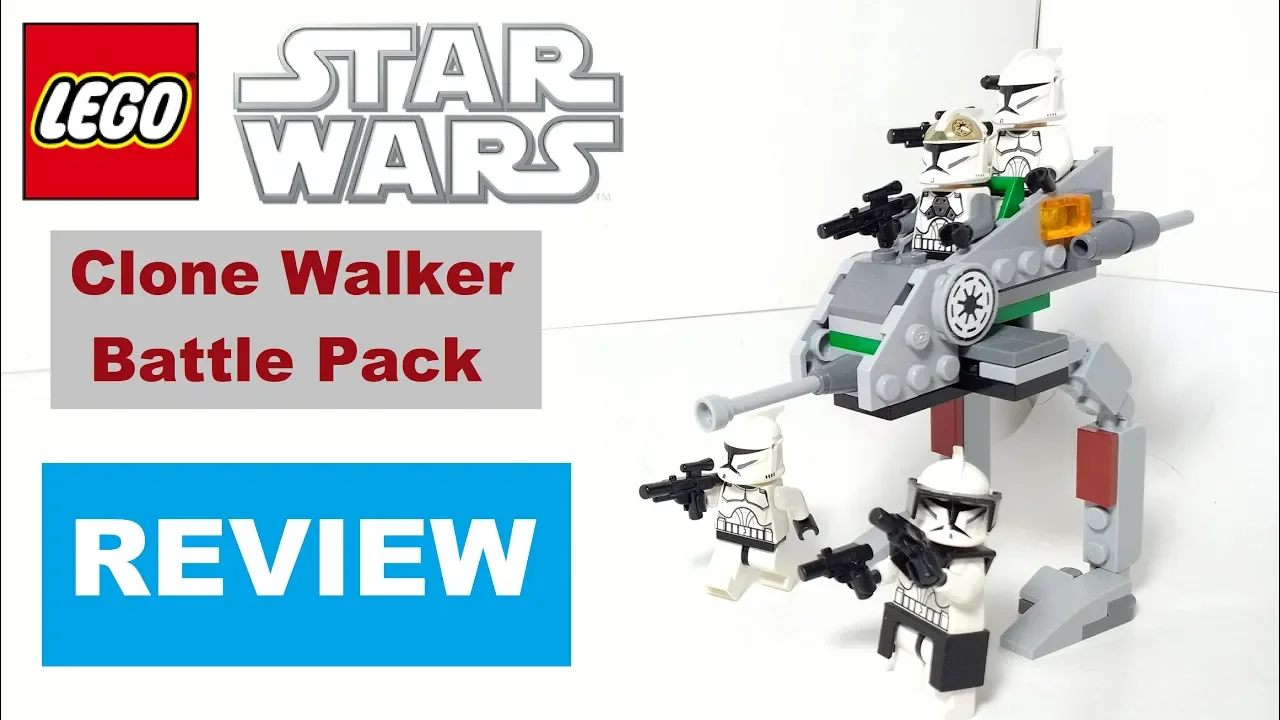 Top 10 Lego Star Wars Clone Trooper Battle Packs!. 